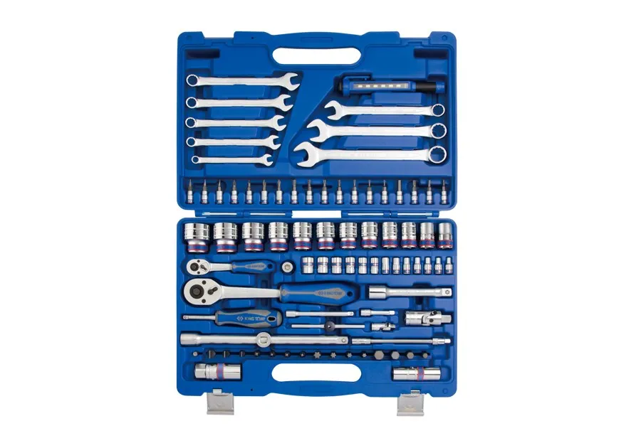 King Tony Socket Wrench Set 83Pcs. 1/4"-1/2" Hexagon