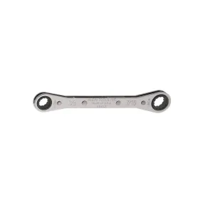 Klein Ratcheting Box Wrench - 3/8'' x 7/16'' - 68201