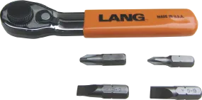 Lang 5221 Ratcheting Bit Set Wrench