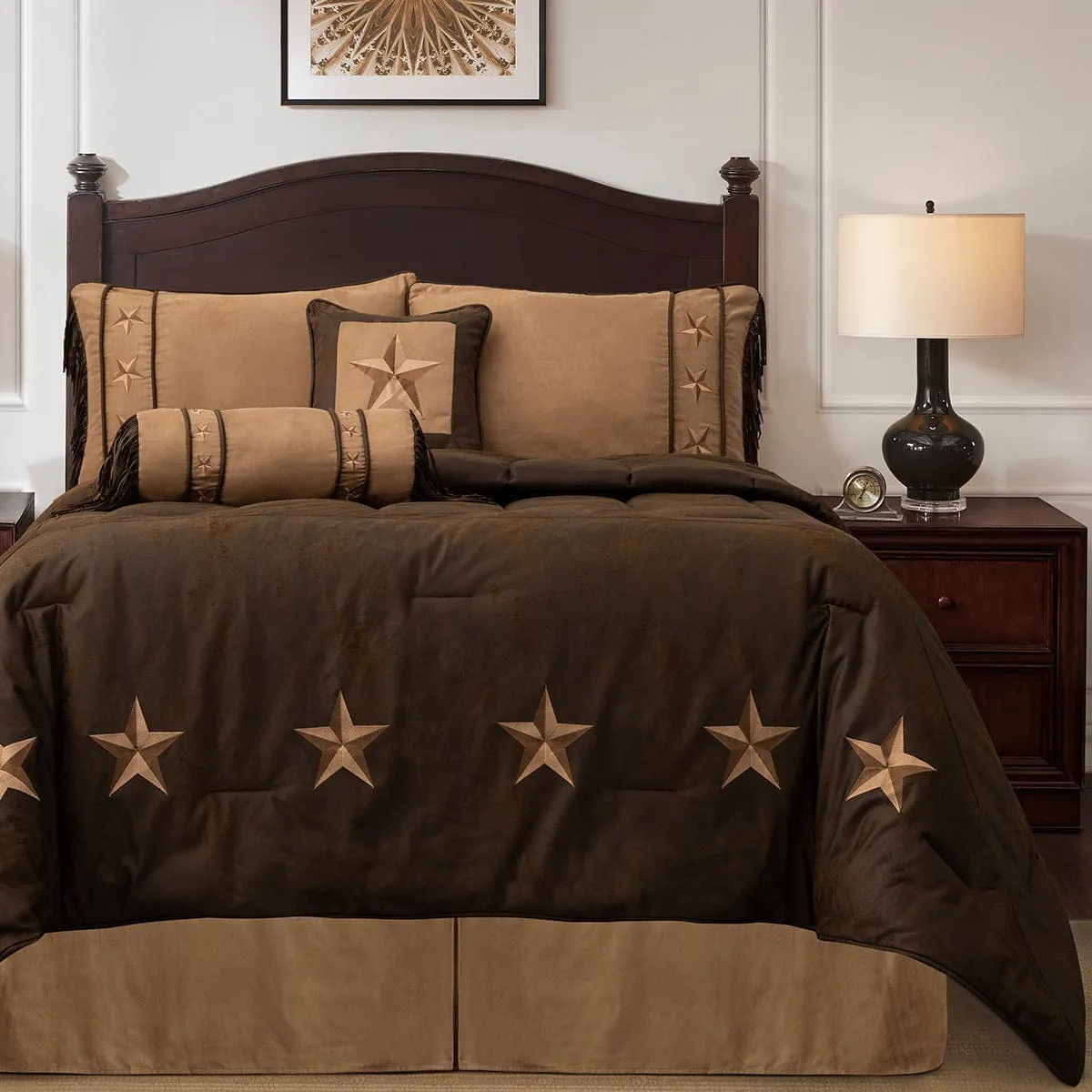 Laredo Comforter Set, Chocolate