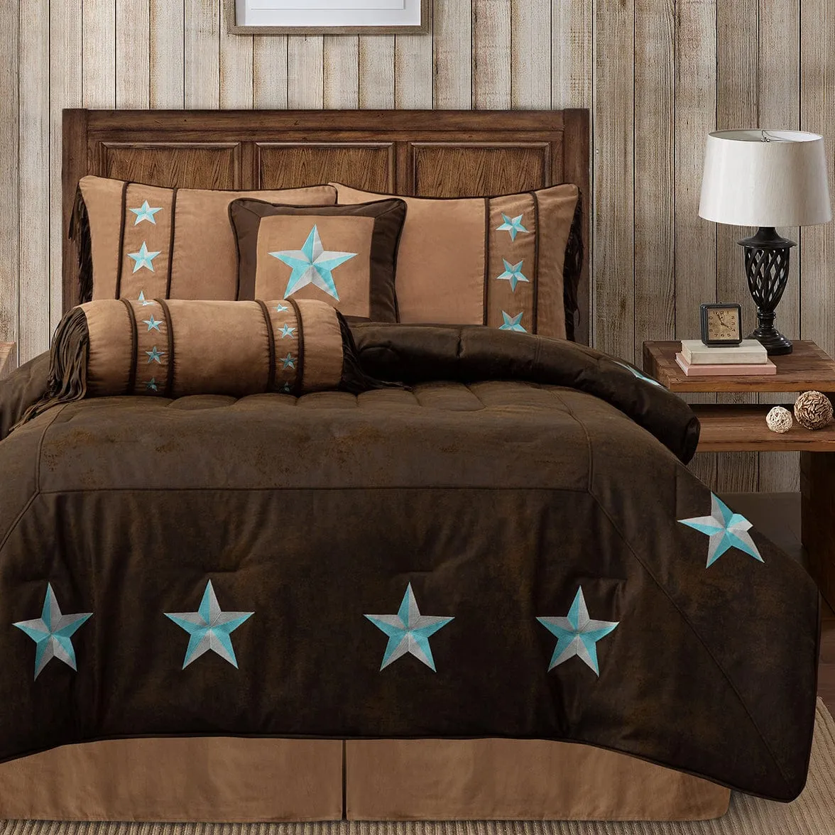 Laredo Comforter Set, Chocolate