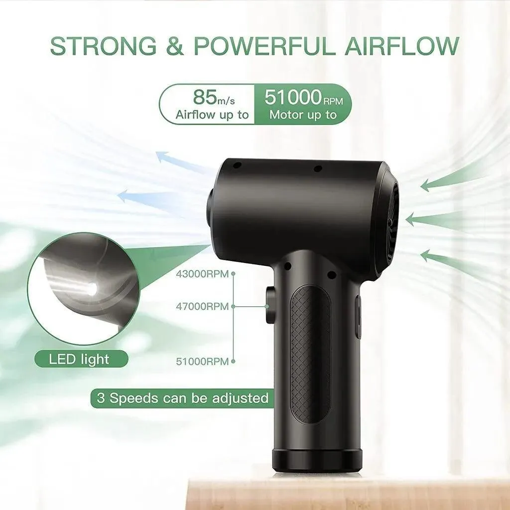 LED Air Blower: Dust Cleaning Powerhouse with LED Light