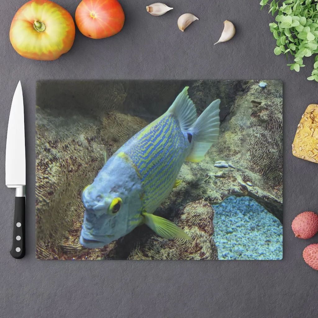 Light Blue Fish Cutting Board