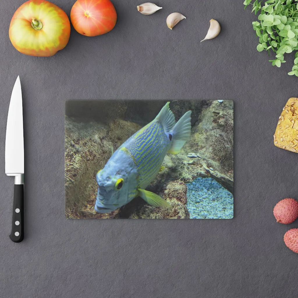 Light Blue Fish Cutting Board