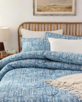 Light Blue Gamathi Cotton Comforter | Single Size | 60 x 90 inches