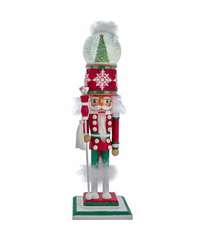 Lighted Musical Globe Nutcracker