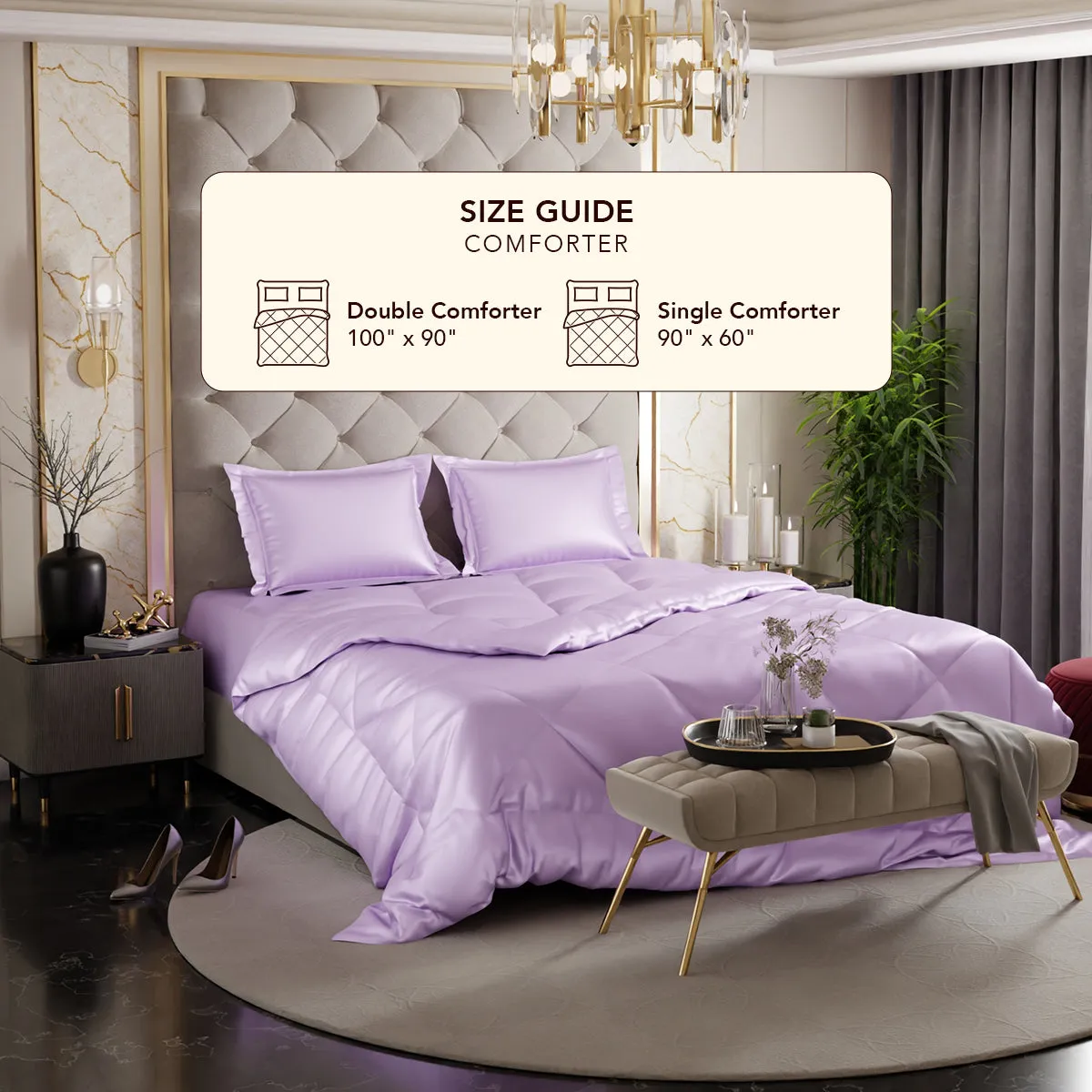 Lilac Affair Comforter