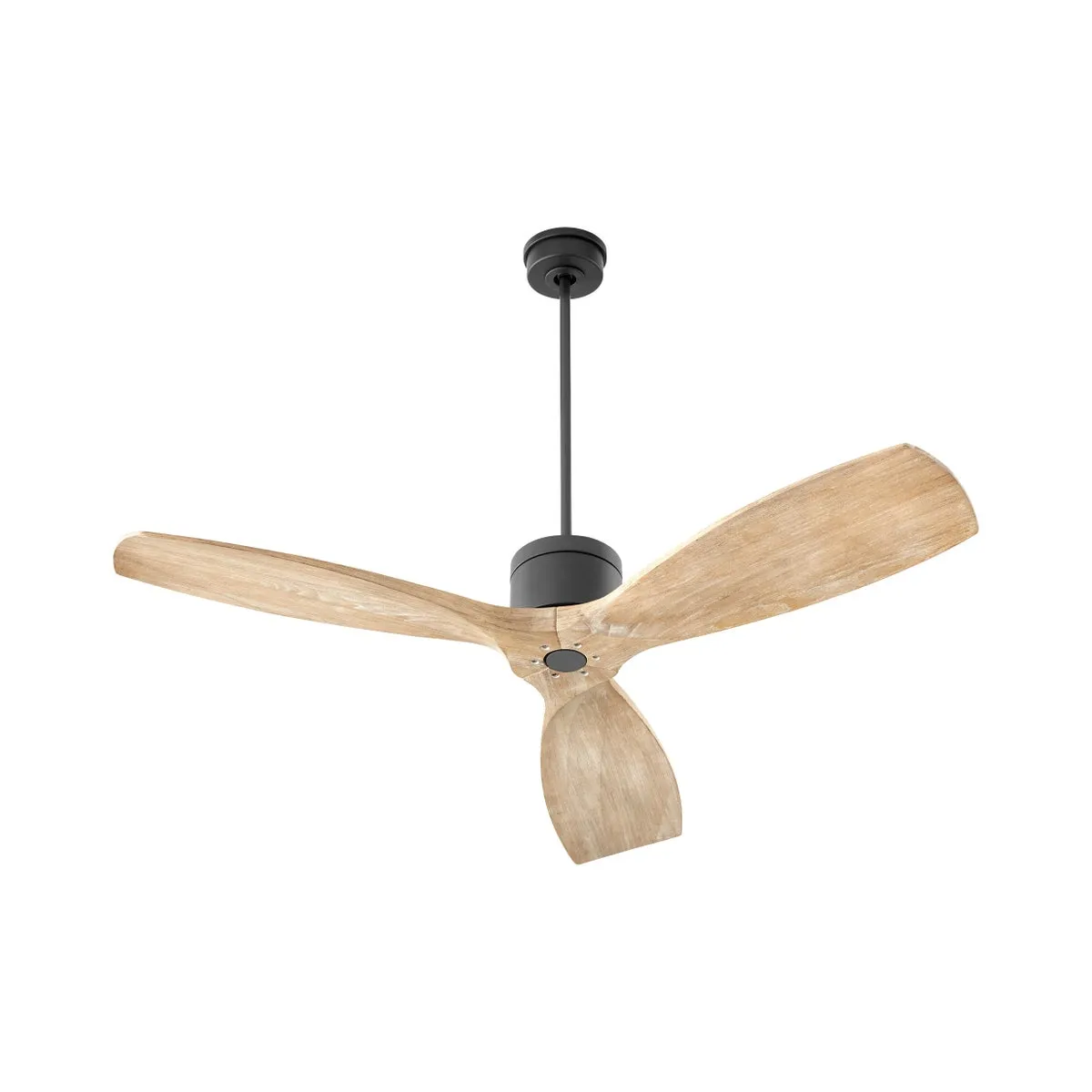 LURUS 64" 3 BLADE CEILING FAN- WEATHERED GRAY/ MATTE BLACK