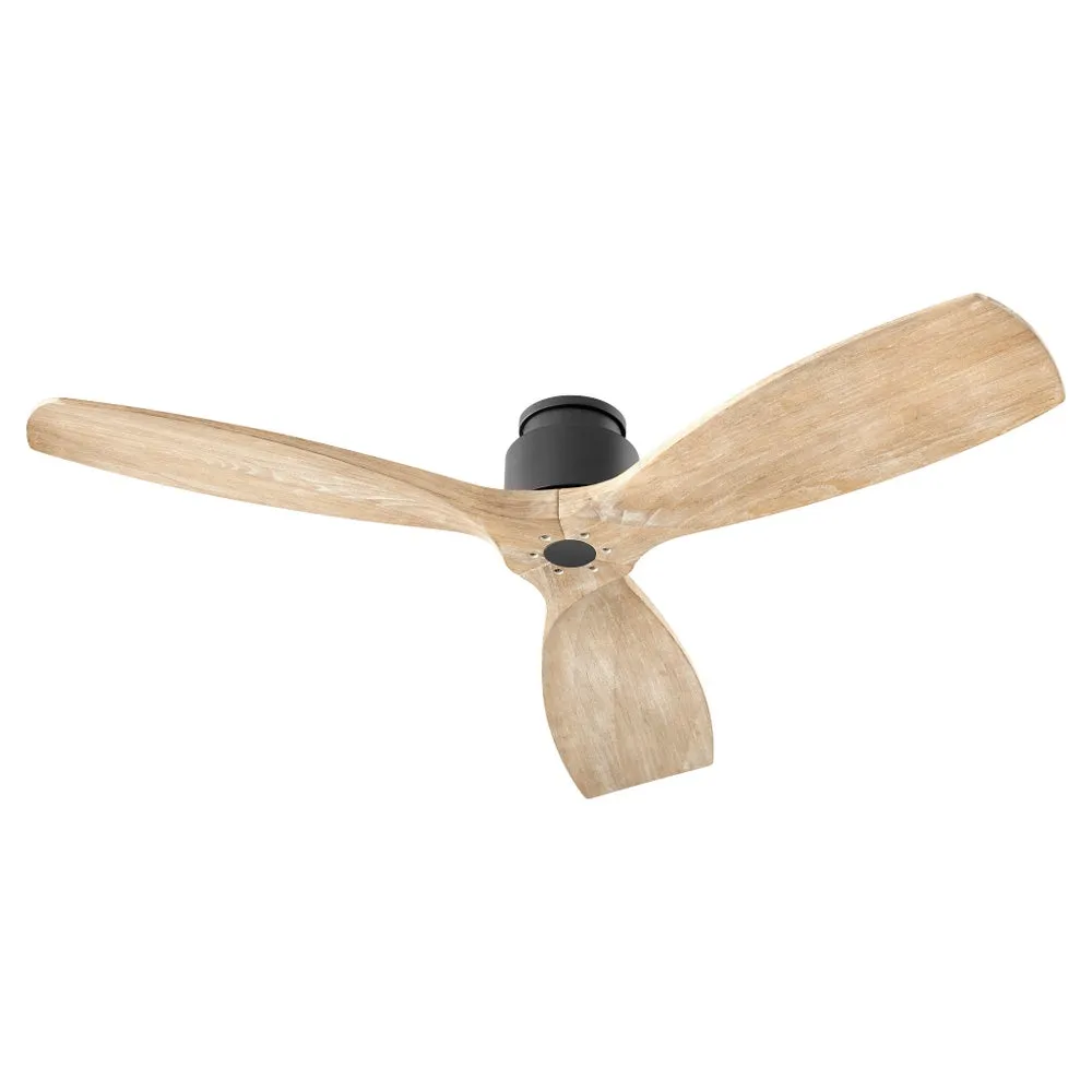 LURUS 64" 3 BLADE CEILING FAN- WEATHERED GRAY/ MATTE BLACK