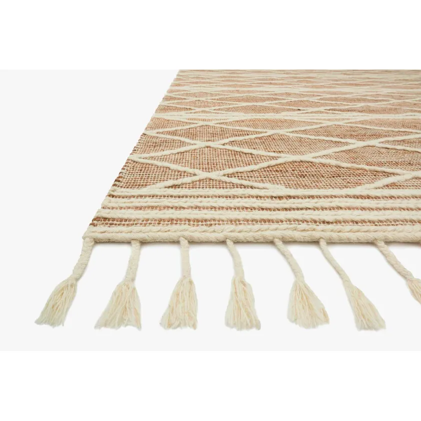 Magnolia Home - Cora Blush and White Area Rug