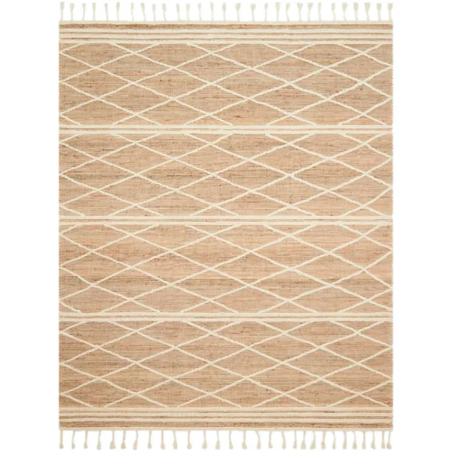 Magnolia Home - Cora Blush and White Area Rug