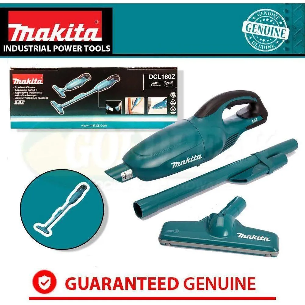 Makita DCL180Z 18V Cordless Vacuum Cleaner (LXT-Series) [Bare]