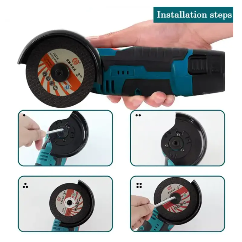 Manual Rechargeable Angle Grinder Power Tool -Jg20375060