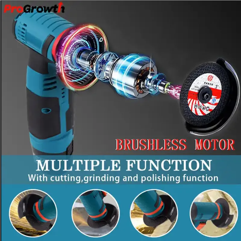 Manual Rechargeable Angle Grinder Power Tool -Jg20375060