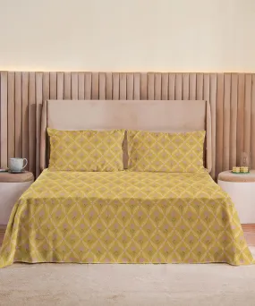 Marigold Lattice - Bed Sheet