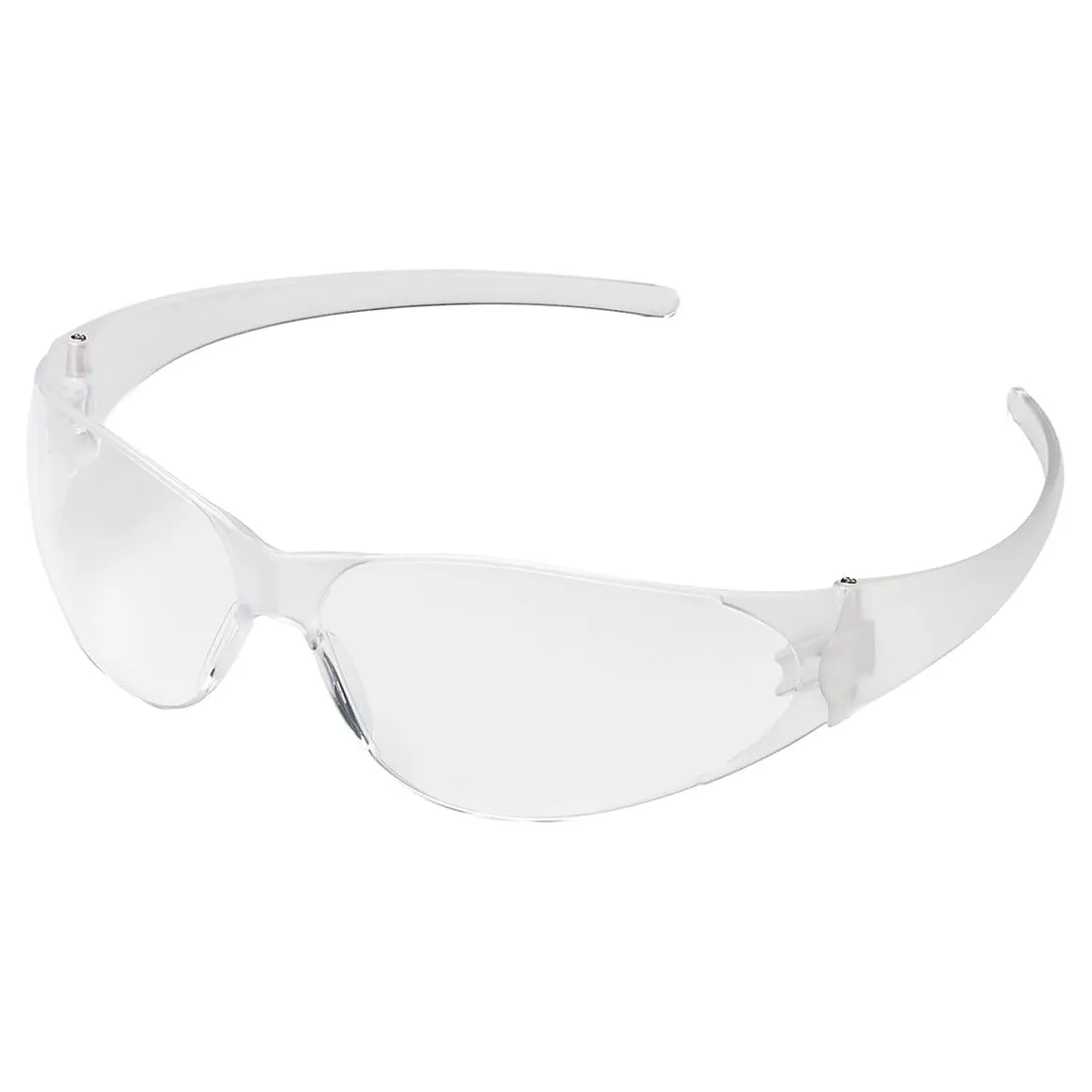 MCR Safety CK1 Safety Glasses - Clear Frame - Clear Uncoated Lens - CK100