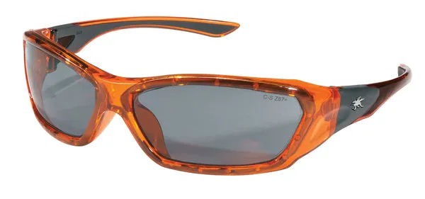 MCR Safety ForceFlex FF1 Orange Frame, Gray Lenses