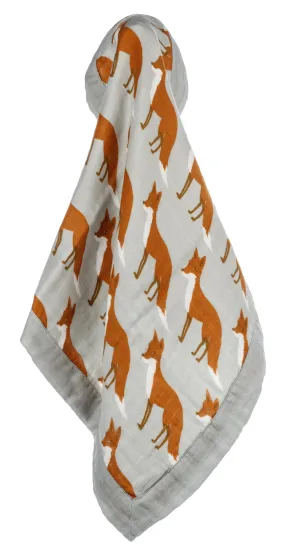 Milkbarn - Mini Lovely Comforter Bamboo - Orange Fox