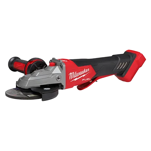 Milwaukee 2886-20 M18 FUEL™ 5" Flathead Braking Grinder, Paddle Switch No-Lock (Tool Only)