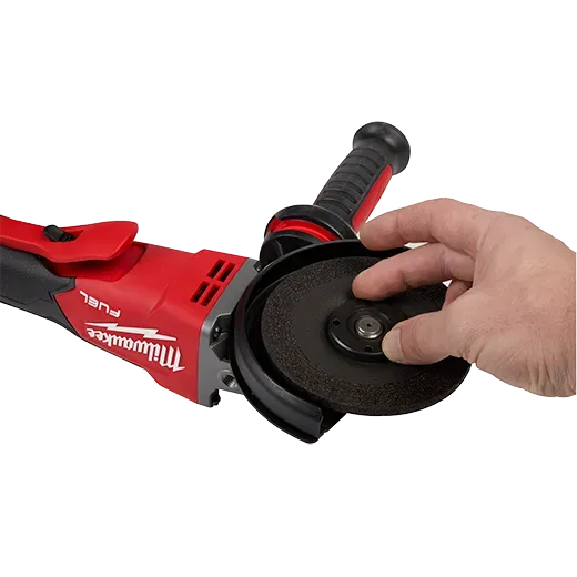 Milwaukee 2886-20 M18 FUEL™ 5" Flathead Braking Grinder, Paddle Switch No-Lock (Tool Only)