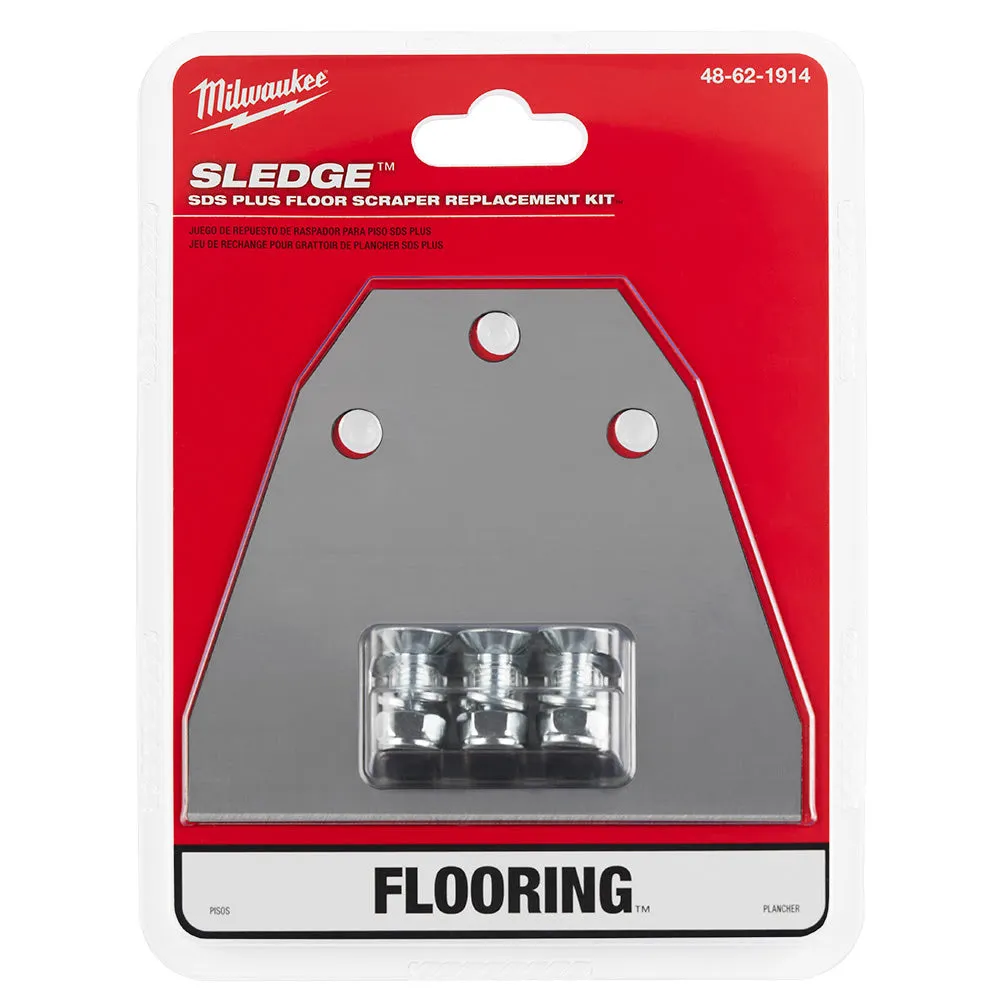 Milwaukee 48-62-1914 SDS PLUS SLEDGE Floor Scraper Replacement Kit