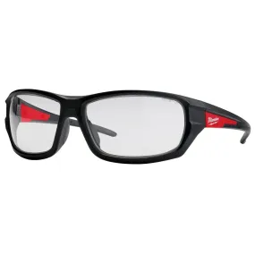 Milwaukee 48-73-2020 Performance Clear Safety Glasses Fog-Free Lenses