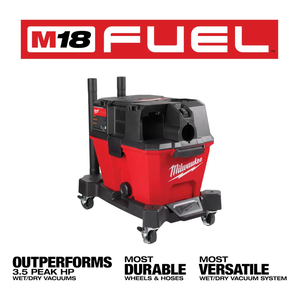 Milwaukee M18 Fuel 6 Gallon Wet/Dry Vacuum