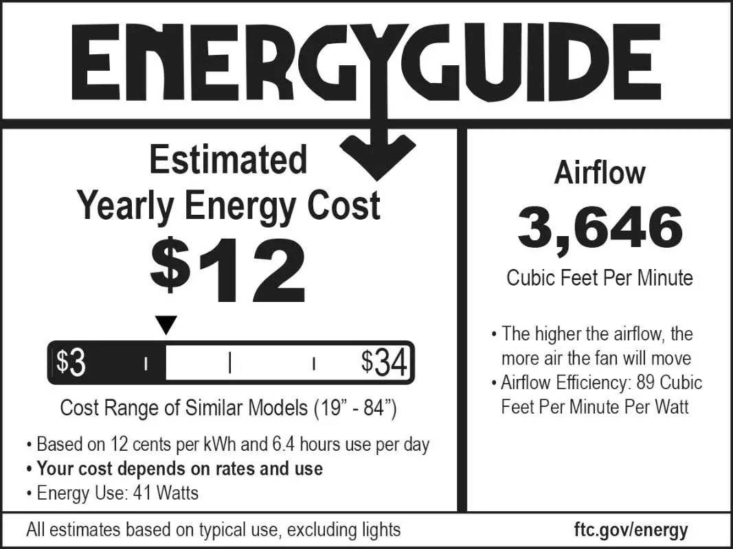 Minka Aire F556 Contractor 52" Ceiling Fan