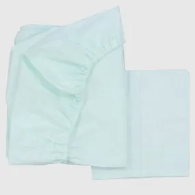 Mint Green Bed Sheet Set