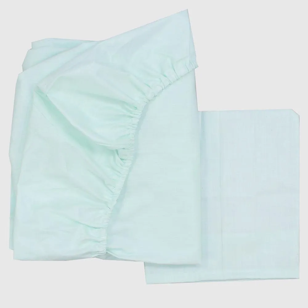 Mint Green Bed Sheet Set