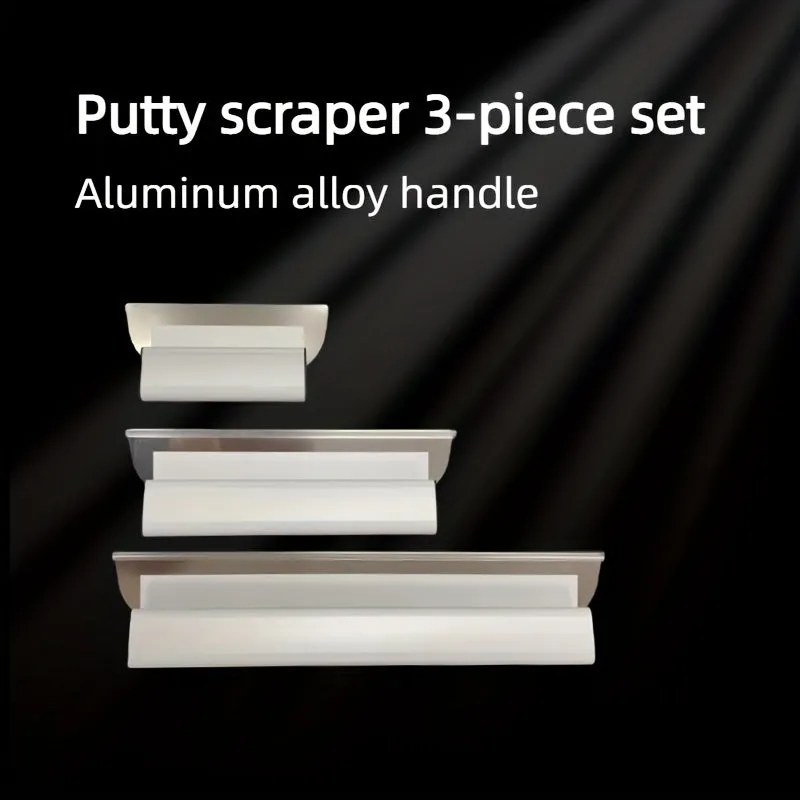 Multipurpose Putty Scraper Set for Wall Scraping and Smoothing