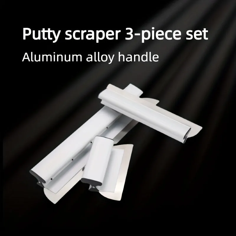 Multipurpose Putty Scraper Set for Wall Scraping and Smoothing