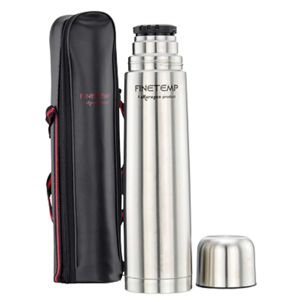 Murugan Finetemp Vacuum Flask Stainless Steel 1000ml FT004