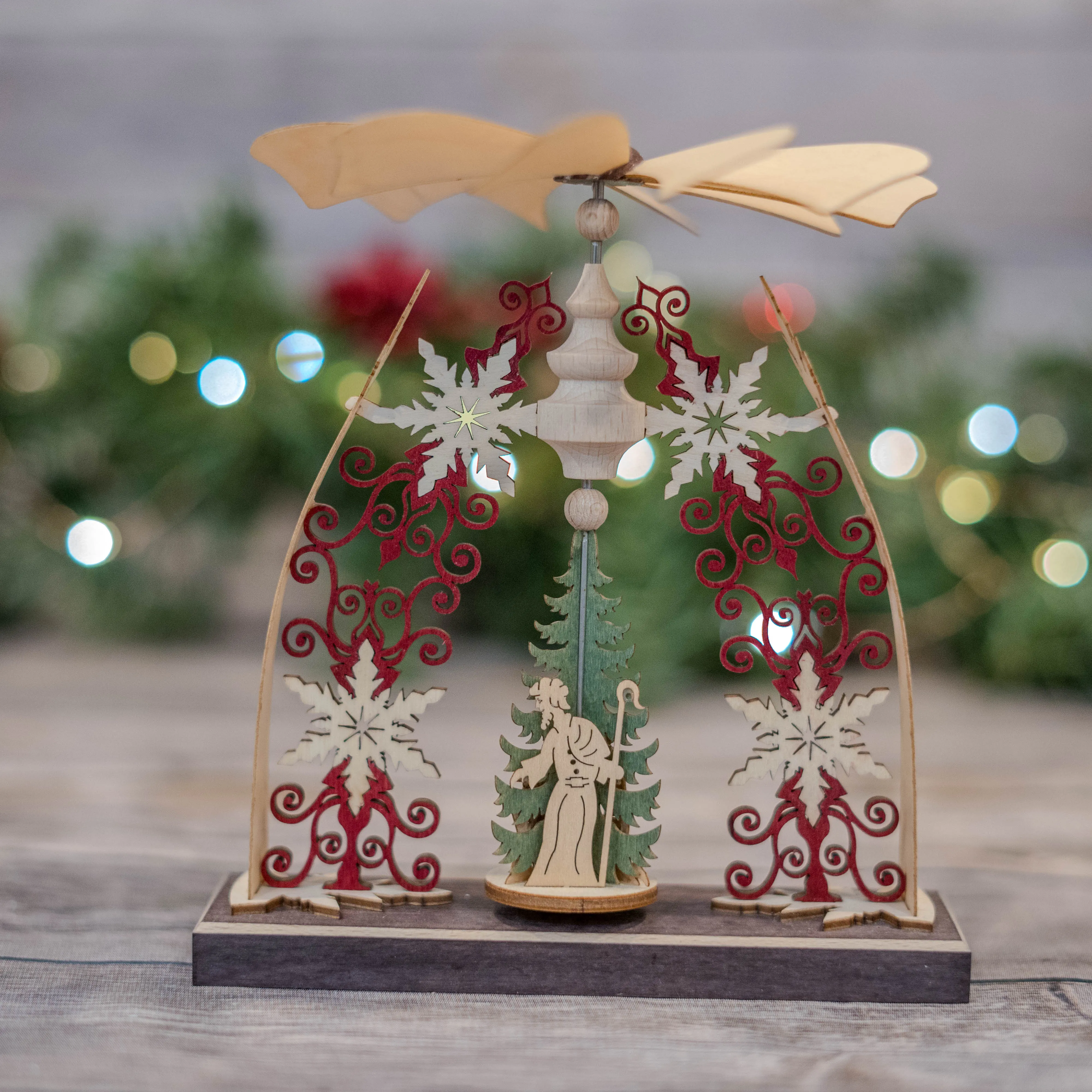 Nativity Spinning Table Top Ornament