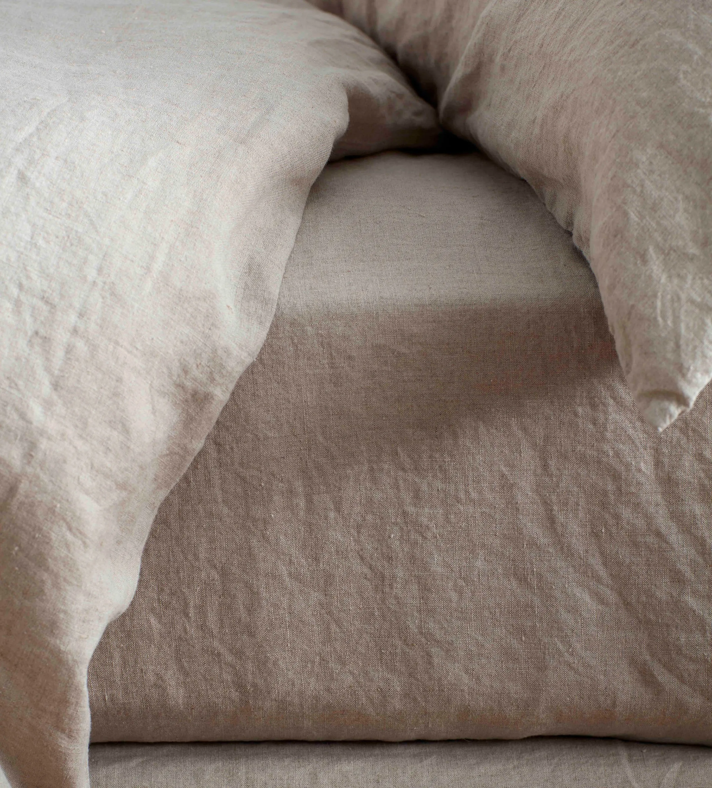 Natural 100% Linen Fitted Sheet