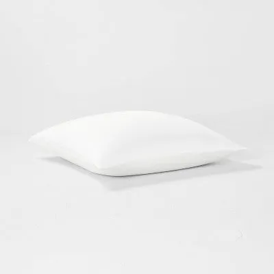 New - Euro Lyocell Cotton Blend Comforter Sham White - Casaluna