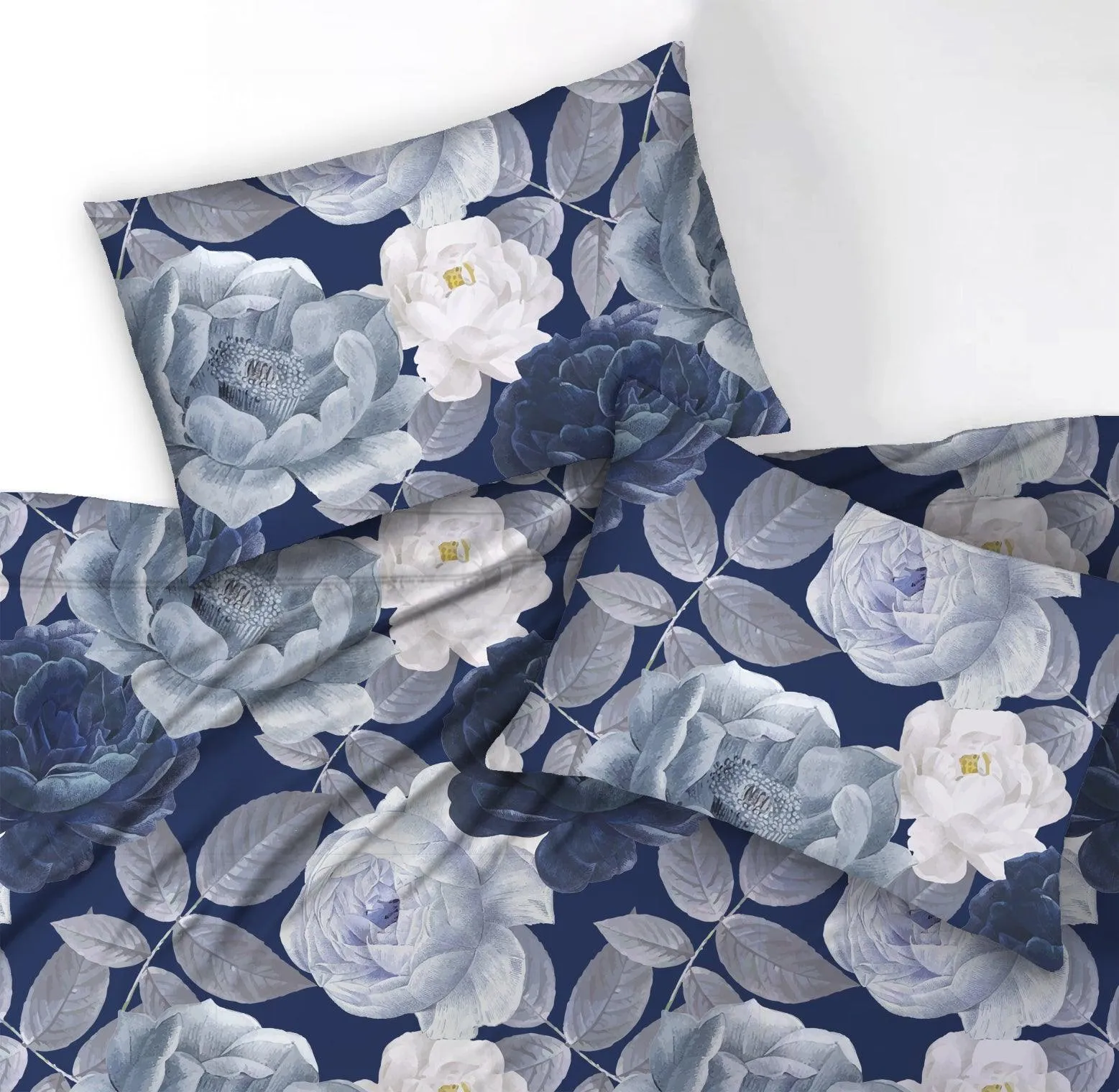 NIGHTBLOOMS - DOUBLE BEDSHEET