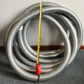 NilfiskCFM 70mm Zinc Plated Steel Flexible Vacuum Ducting Sold Per Meter Length