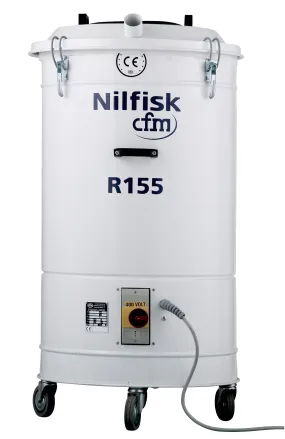 NilfiskCFM R305X White Line Packaging And Trim 3 Phase Industrial Vacuum Cleaner