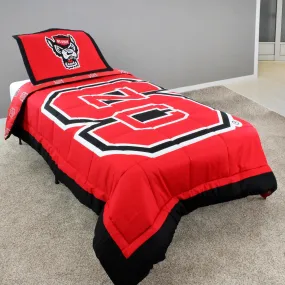 North Carolina State Wolfpack Reversible Cotton Comforter Set