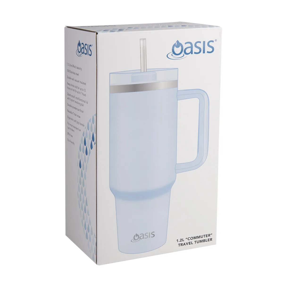 Oasis Commuter Tumbler Periwinkle 1.2L