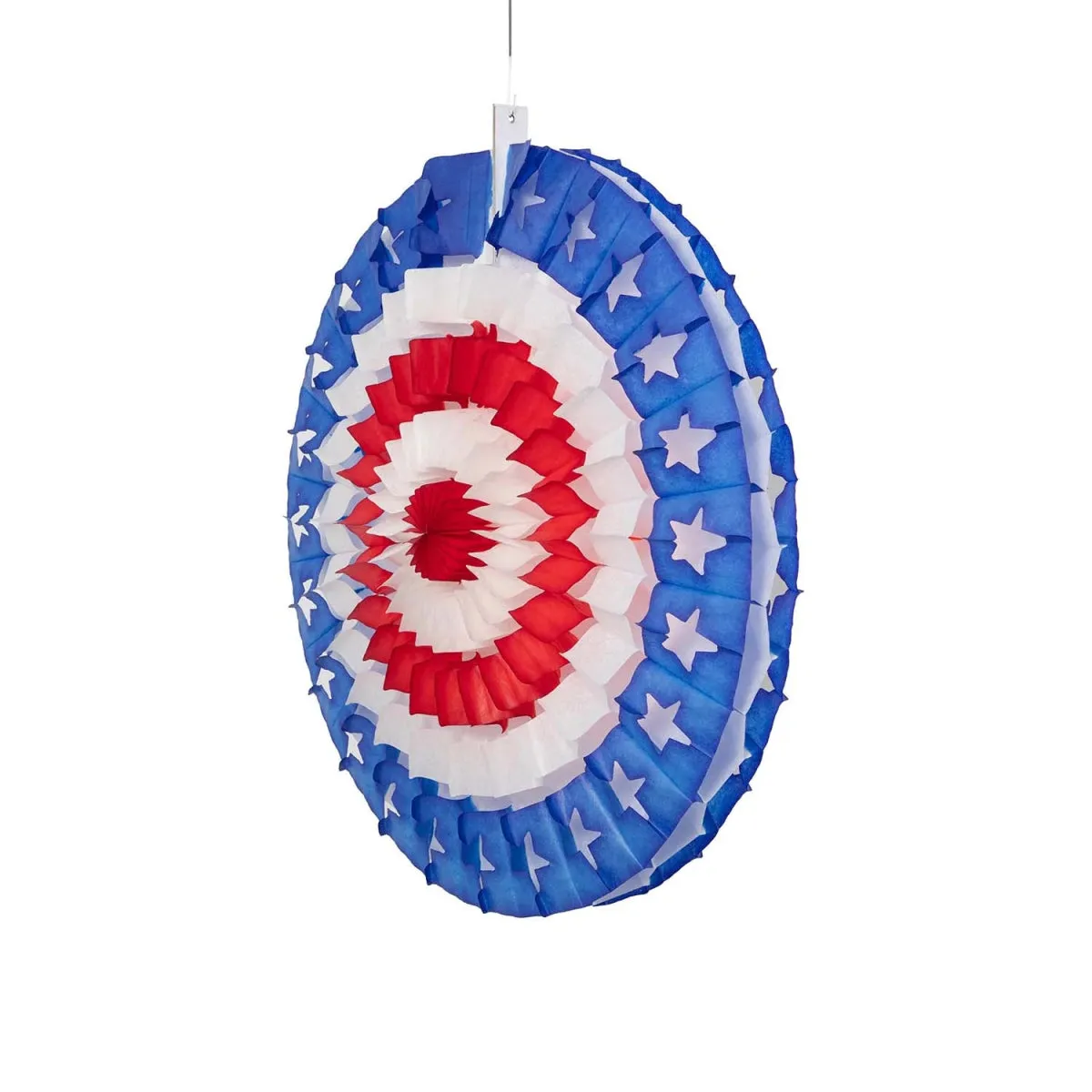 Patriotic Star Fan Decor