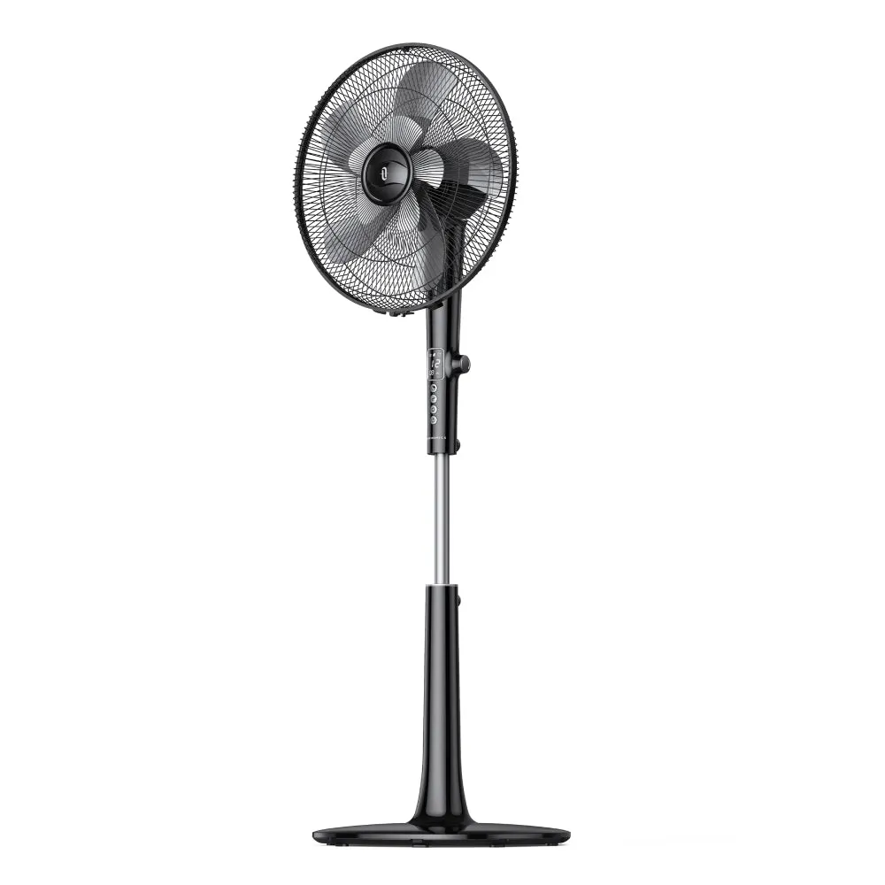 Pedestal Fan 010, with Remote, 3 Wind Modes, 12 Speed Levels