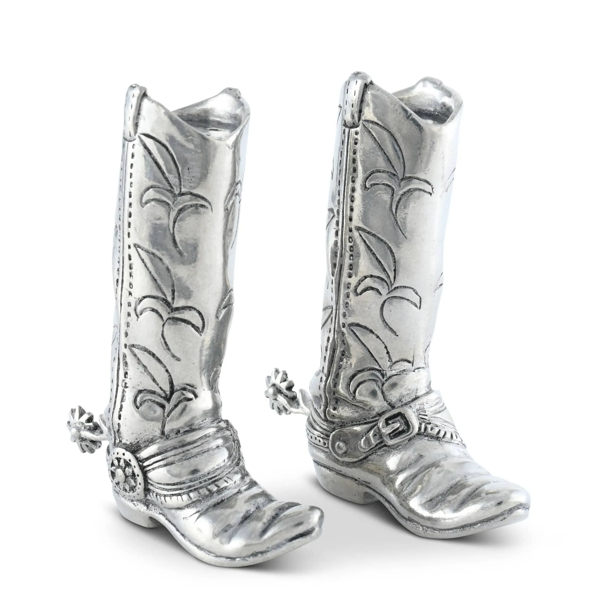 Pewter Cowboy Boot Salt & Pepper Set