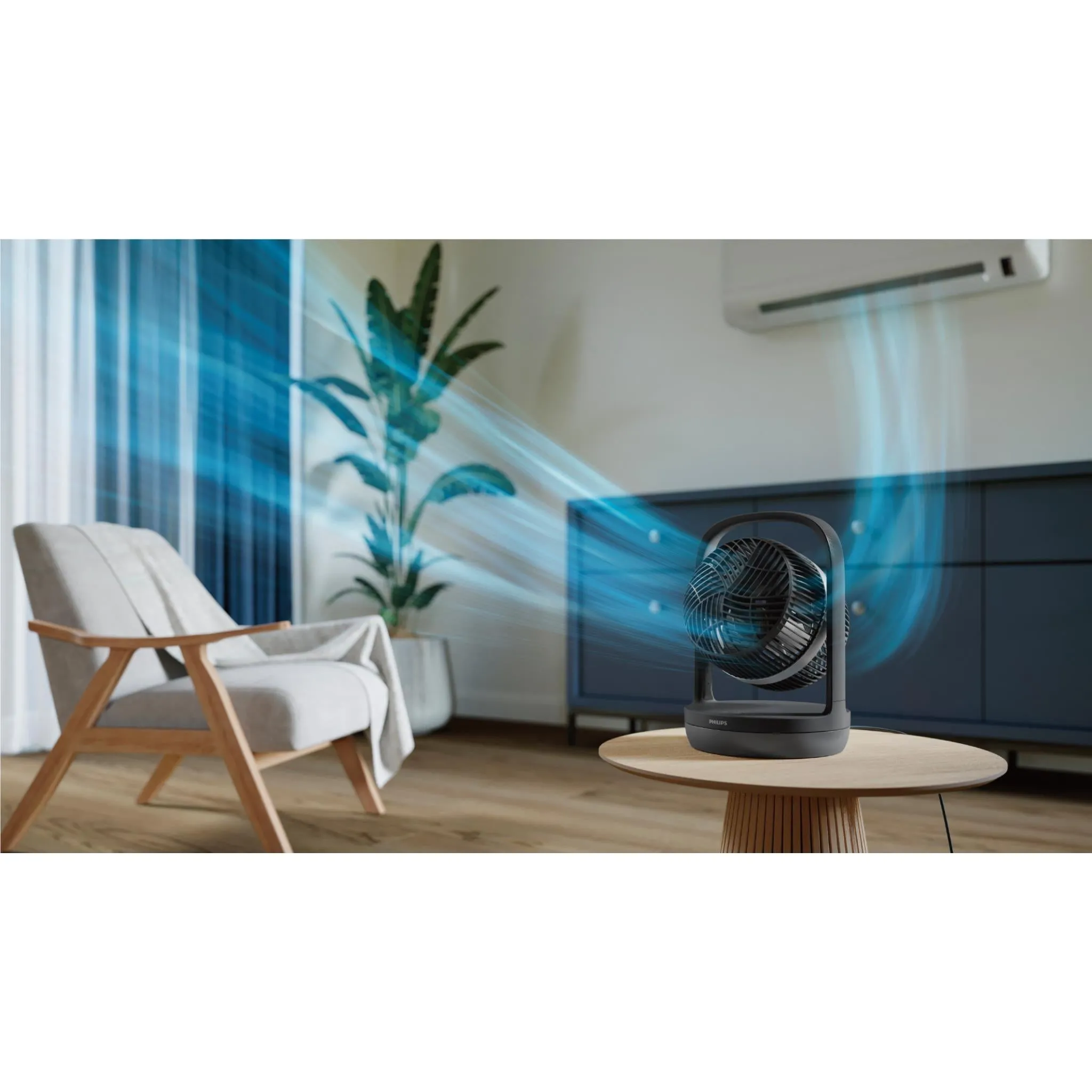 Philips 3000 Series? Desk Fan (Black)