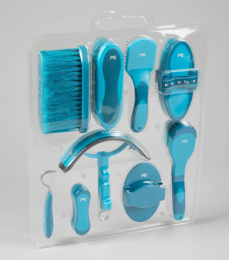 Premier Equine Soft-Touch 9 Piece Grooming Kit Set