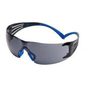 Protective Glasses - 3M SecureFit Protective Eyewear 400 Series, Grey Scotchgard™ Anti-Fog Lens, SF402SGAF-BLU