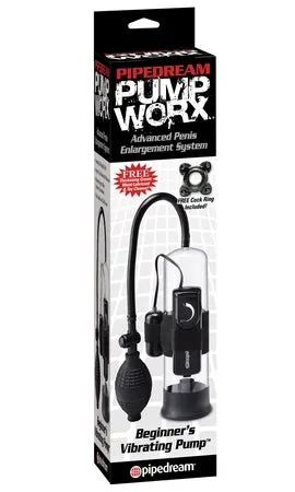 Pump Worx Beginners Vibrating Penis Pump