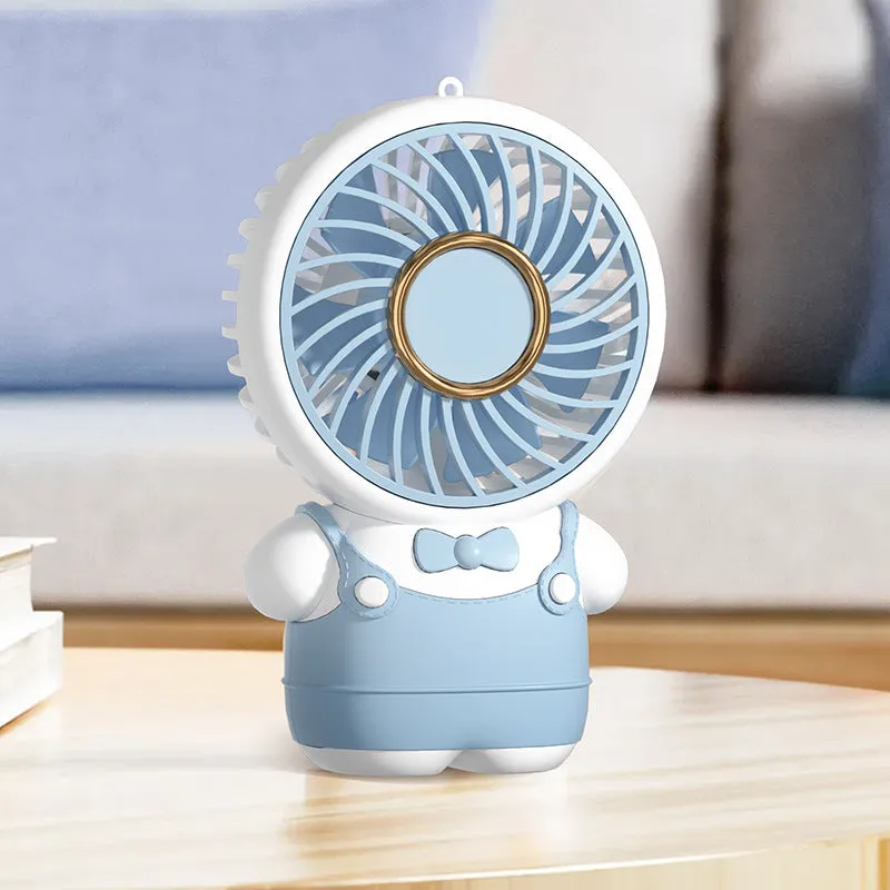 Rechargeable Cartoon Styling Mini Table Fan