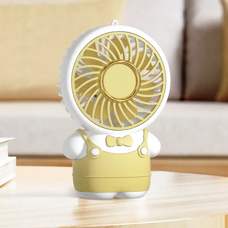 Rechargeable Cartoon Styling Mini Table Fan